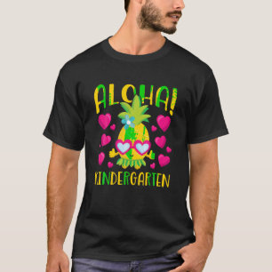 T-shirt Aloha Kindergarten Mignonne Enseignant étudiant en