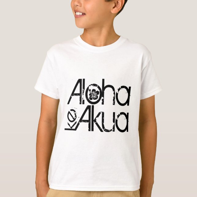 T-shirt Aloha le KE Akua - Dieu est amour (Devant)