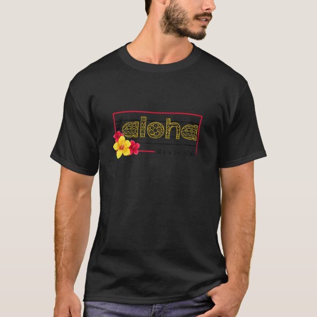 T-shirt Aloha Lifestyle (Devant)