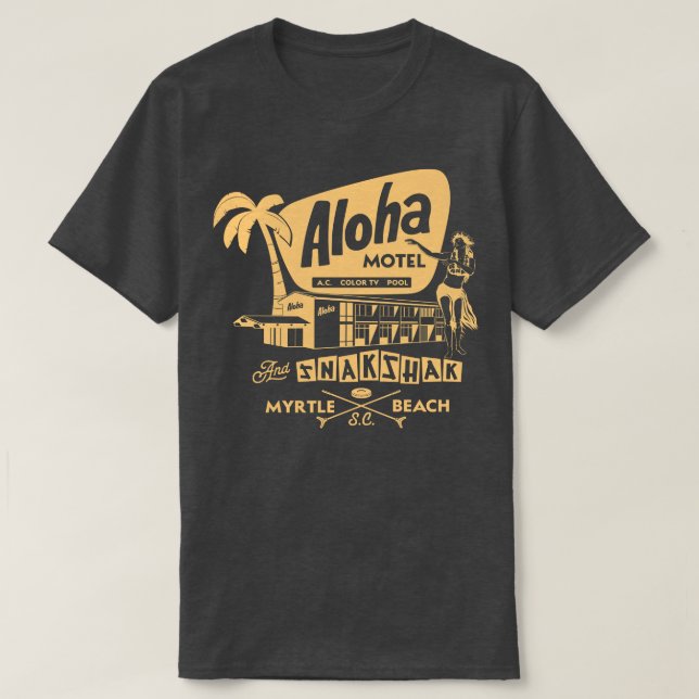 T-shirt Aloha Motel (Design devant)