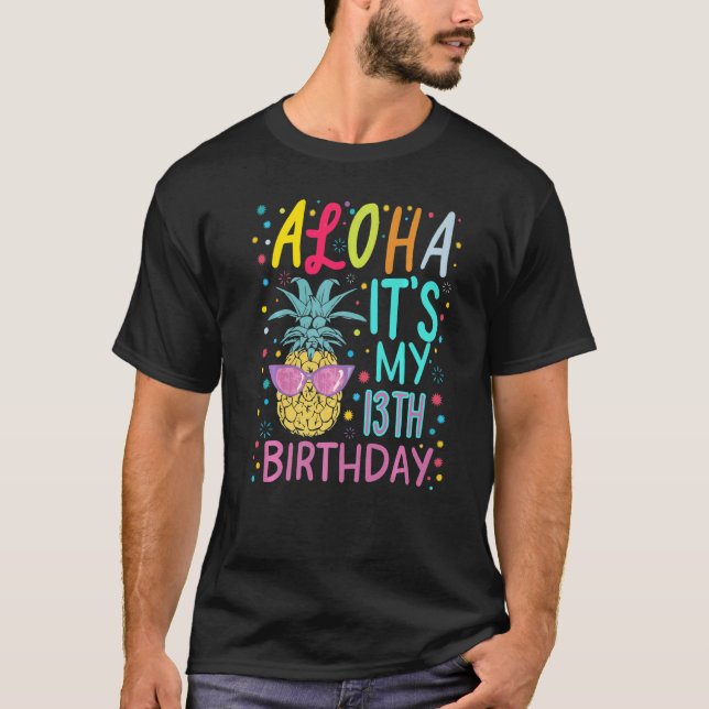 T-shirt Aloha Pineapple (Devant)