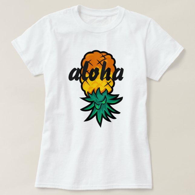 T-shirt Aloha Pineapple (Design devant)