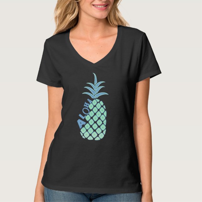 T-shirt Aloha Pineapple Débardeur (Devant)