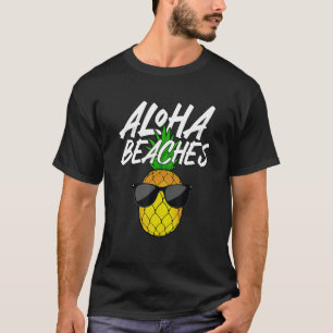 T-shirt Aloha Plages Designs For Men Femmes Ananas Hawa