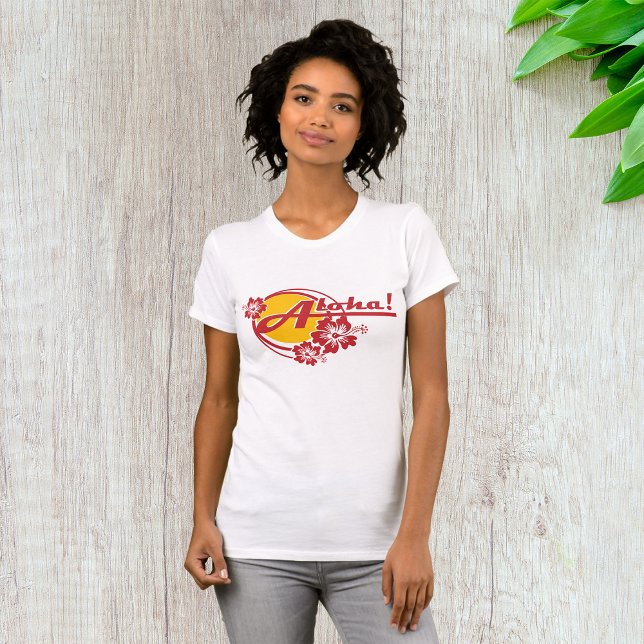 T-Shirt Aloha pour Femme (Créateur téléchargé)