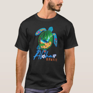 T-shirt Aloha Sea Turtle Hawaiian Matching Vacation Family