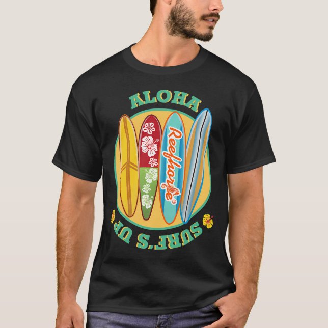 T-shirt Aloha Surf's Up (Devant)