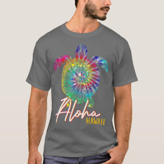 T-shirt Aloha Tie Dye Sea Turtle Hawaii Matching Family Va