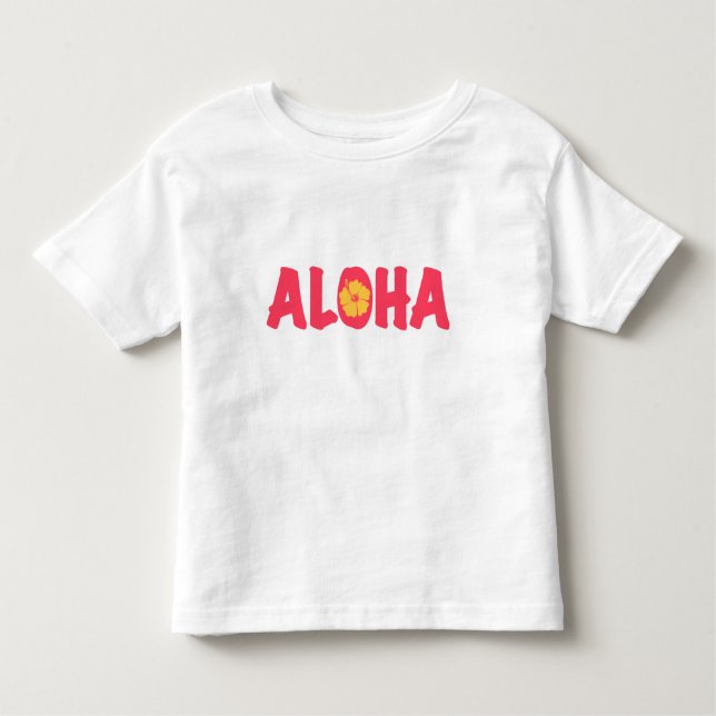 T-shirt Aloha Toddler (Devant)