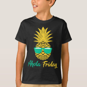 T-shirt Aloha Vendredi Cadeaux D'Ananas Été Aiguille De Fr