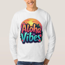 Aloha Vibes Unisex Manche Longue