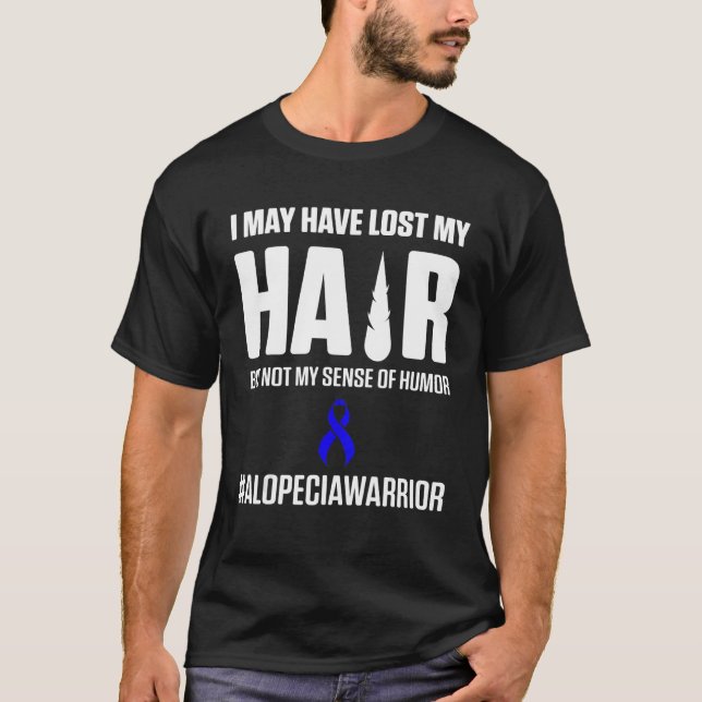 T-shirt Alopecia Awareness Hair Loss Warrior Survivor 3 (Devant)