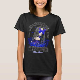 T-shirt Alopecia conscience i'm the storm girl papterfly r