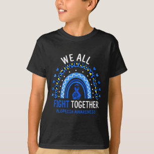 T-shirt Alopecia Sensibilisation Nous combattons tous ense