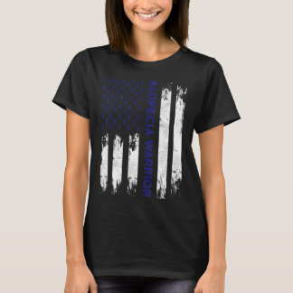 T-shirt Alopecia Sensibilisation Perte de cheveux Guerrier