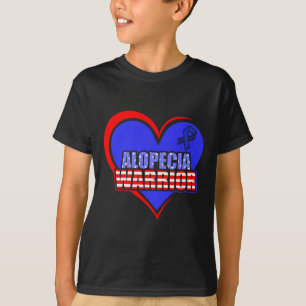 T-shirt Alopécie Sensibilisation Perte de cheveux Guerrier