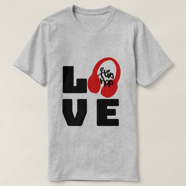 T-shirt Alotta Love pour Hip-Hop (Design devant)