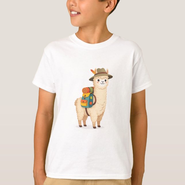 T-shirt Alpaca d'aventure (Devant)