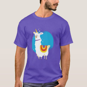 T-shirt Alpaca Unicorn
