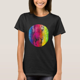 T-shirt Alpaca VS Lama J'adore les Alpagas Drame de Lama C