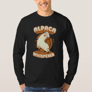 T-shirt Alpaca Whisperer Huacaya Lama Pako Alpaca Breeder