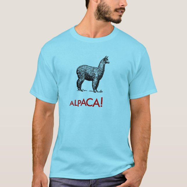T-SHIRT ALPAGA ! (Devant)