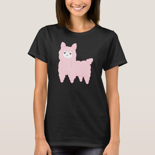 T-shirt Alpaga de Kawaii (Devant)