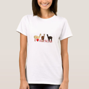 T-shirt Alpaga du "coeur" I