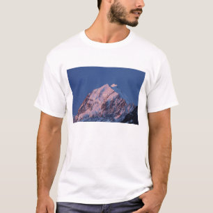 T-shirt Alpenglow sur le mont Aoraki Cook, Mackenzie 2