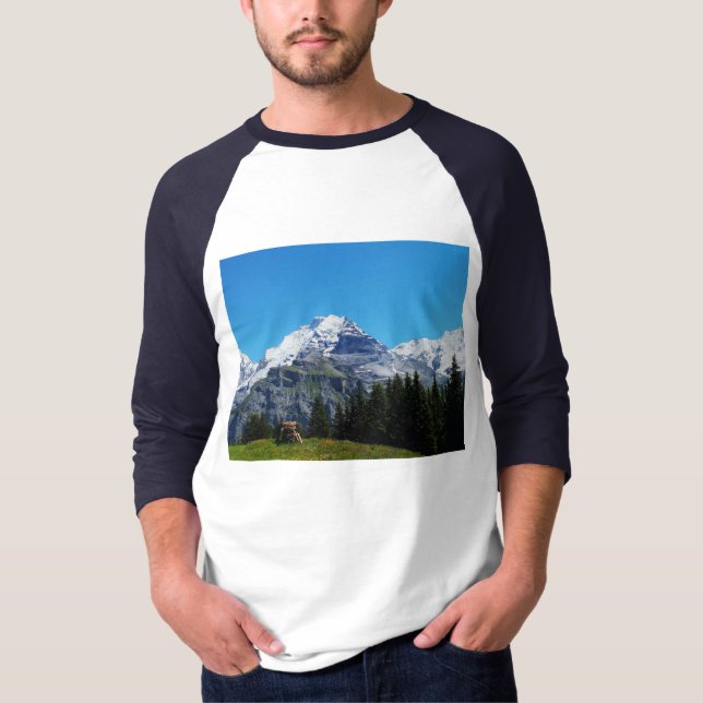 T-shirt Alpes suisses (Devant)