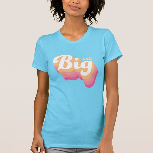 T-shirt Alpha Chi Omega| Gros (Devant)