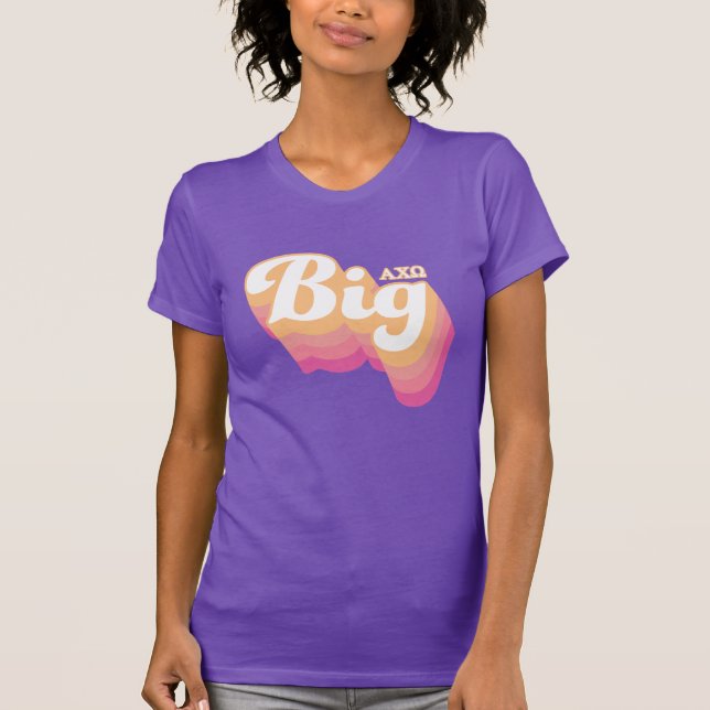 T-shirt Alpha Chi Omega| Gros (Devant)