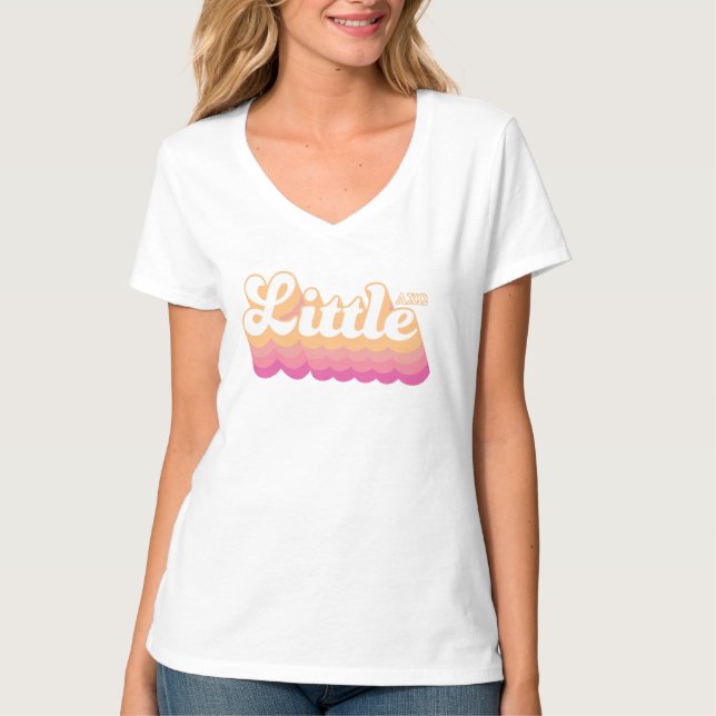 T-shirt Alpha Chi Omega| Petit (Devant)