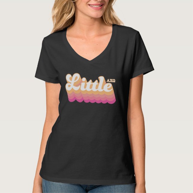 T-shirt Alpha Chi Omega| Petit (Devant)