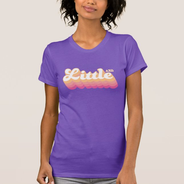 T-shirt Alpha Chi Omega | Petite soeur (Devant)