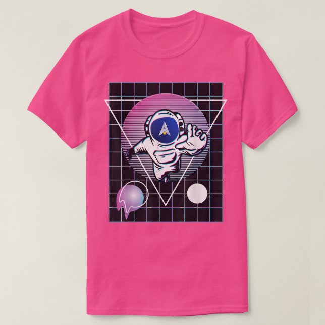 T-shirt Alpha Finance Lab Astronaut  (Design devant)