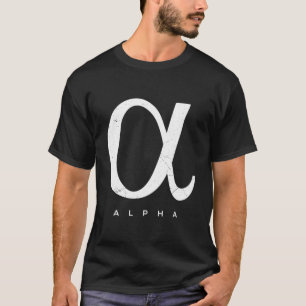 T-shirt Alpha grec