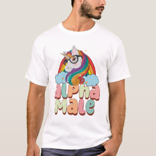 T-shirt Alpha Homme Ironique Unicorne 2