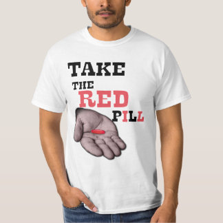 T-shirt Alpha mâle PRENDRE LA PILE ROUGE