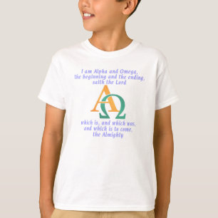 T-shirt Alpha Omega