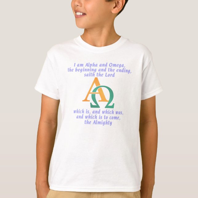 T-shirt Alpha Omega (Devant)