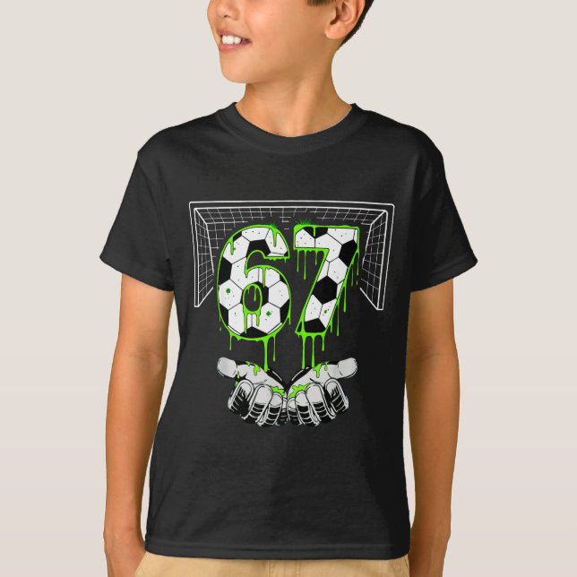 T-shirt Alpha Six Soccer 67 Gen Drip Seven (Devant)