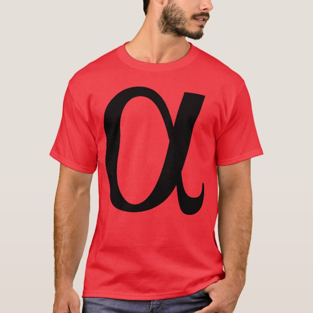 T-shirt alpha vintage (Devant)
