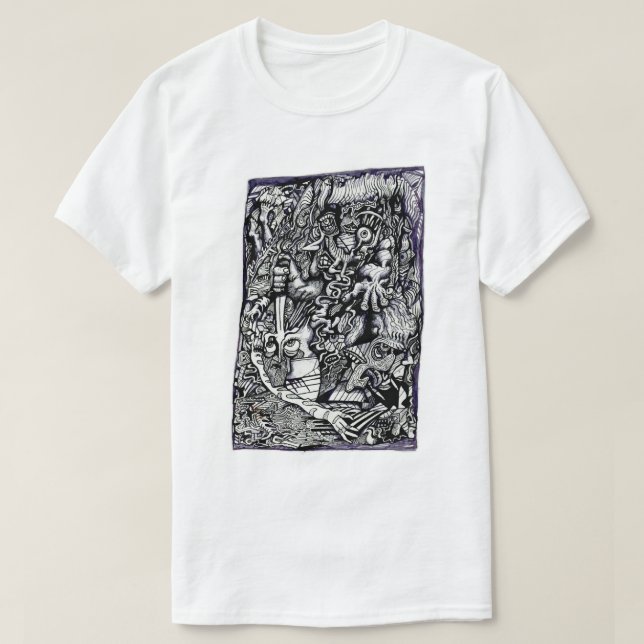 T-shirt Alpha Warrior, par Brian Benson (Design devant)