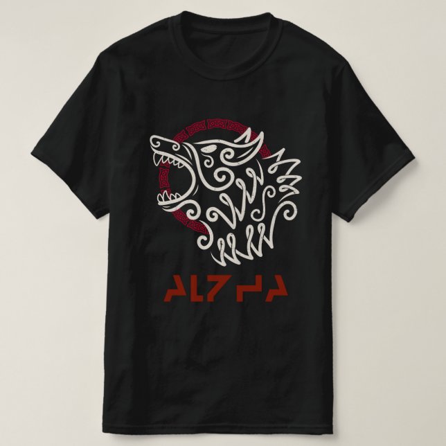 T-shirt Alpha Wolf (Design devant)