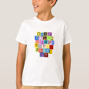 T-shirt Alphabet
