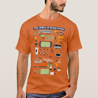 T-shirt Alphabet 1 du Corps de tambour