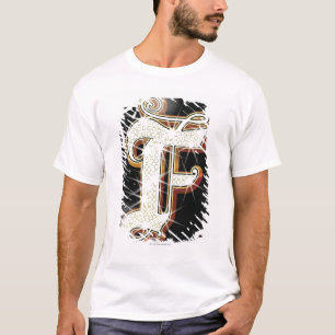 T-shirt Alphabet F de Bling