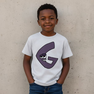 T-Shirt Alphabet Lettre G