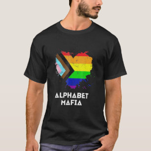 T-shirt Alphabet Mafia - Lgbtq Pride - Sonne Gay Im In Fo